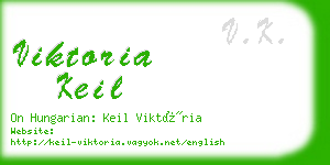 viktoria keil business card